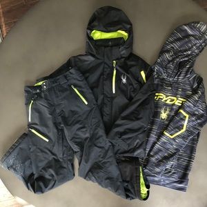 Spyder Snow Ski Boys Set